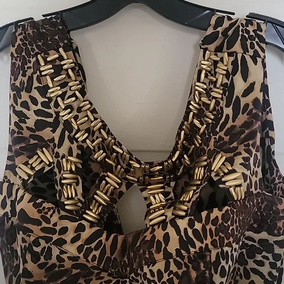 Leopard print bodycon dress - Picture 2 of 2